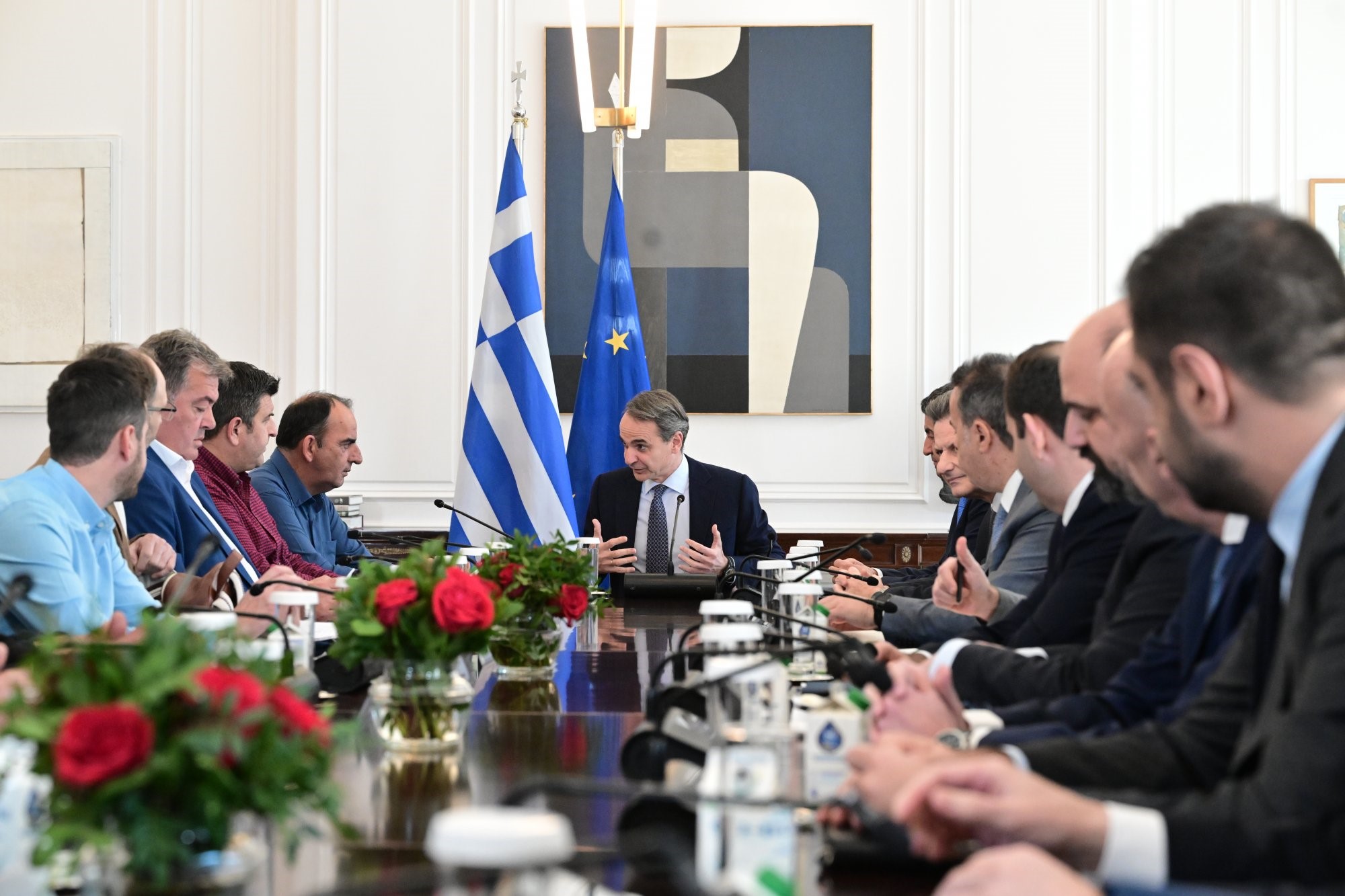 Μητσοτάκης προς αγρότες: Είμαστε εδώ να βρούμε λύσεις