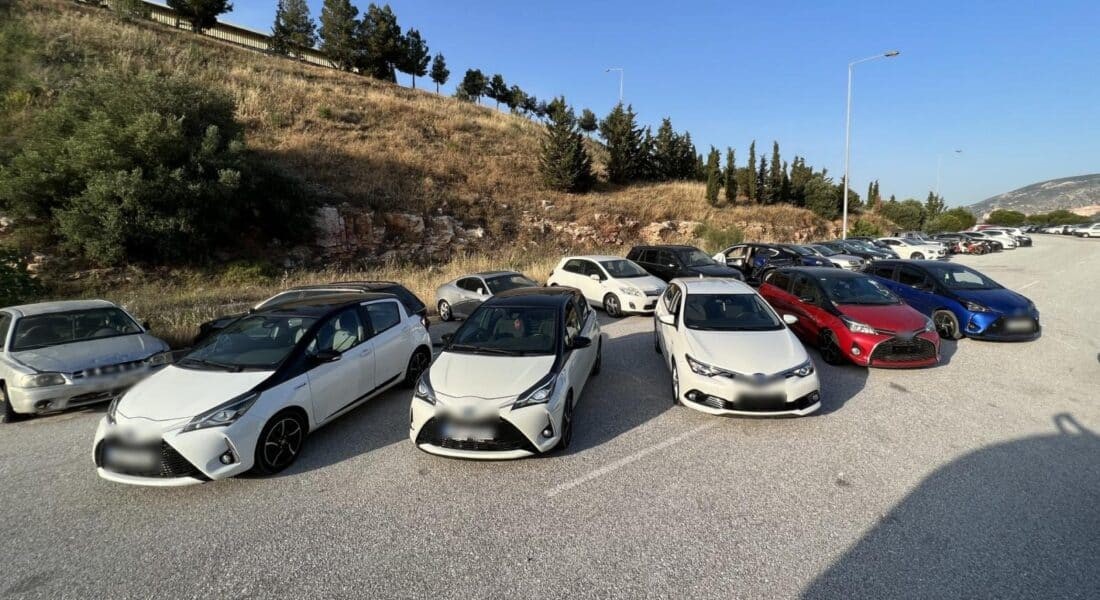 Συμμορία γέμισε Αθήνα και επαρχία με κλεμμένα ΙΧ