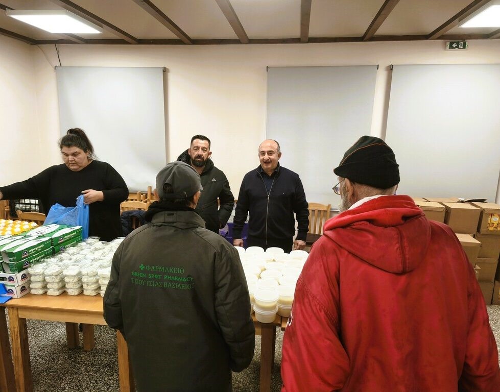 Διένειμε 880 μερίδες φαγητού σε 220 δικαιούχους