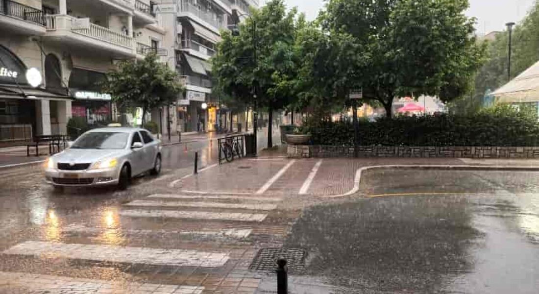 Καταιγίδες τη Δευτέρα στους νομούς Λάρισας, Μαγνησίας