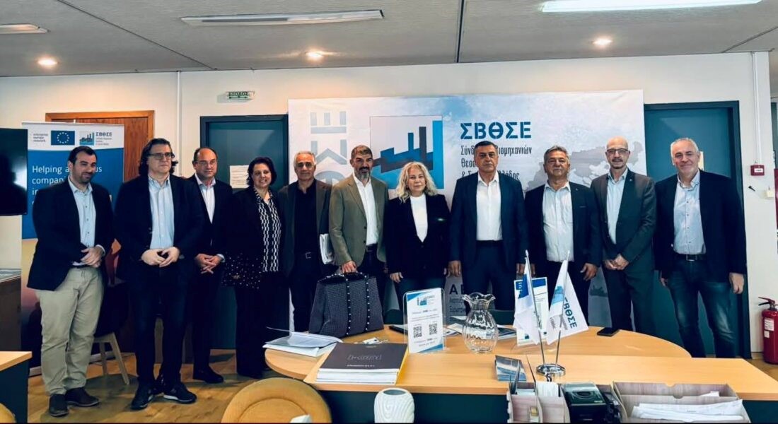 Στον Σύνδεσμο Βιομηχανιών Θεσσαλίας – Στ. Ελλάδας ο Κουρέτας