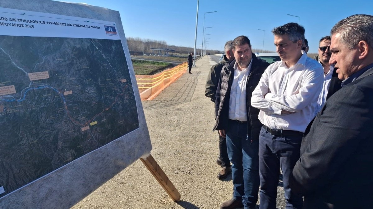 Στο 93% η πρόοδος κατασκευής στο Βόρειο Τμήμα του Ε65