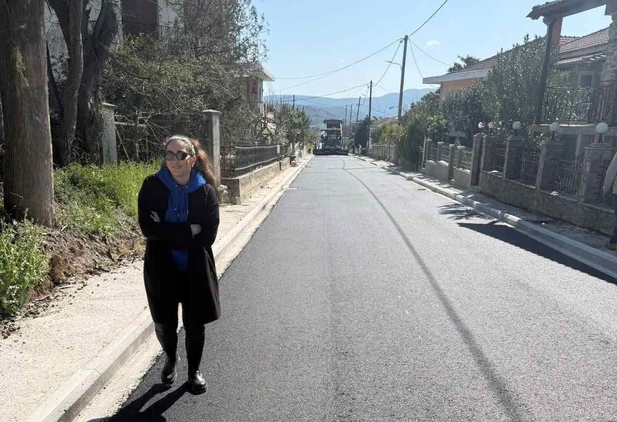 Ολοκληρώθηκαν τα έργα υποδομής στην οδό Αγιοκάμπου