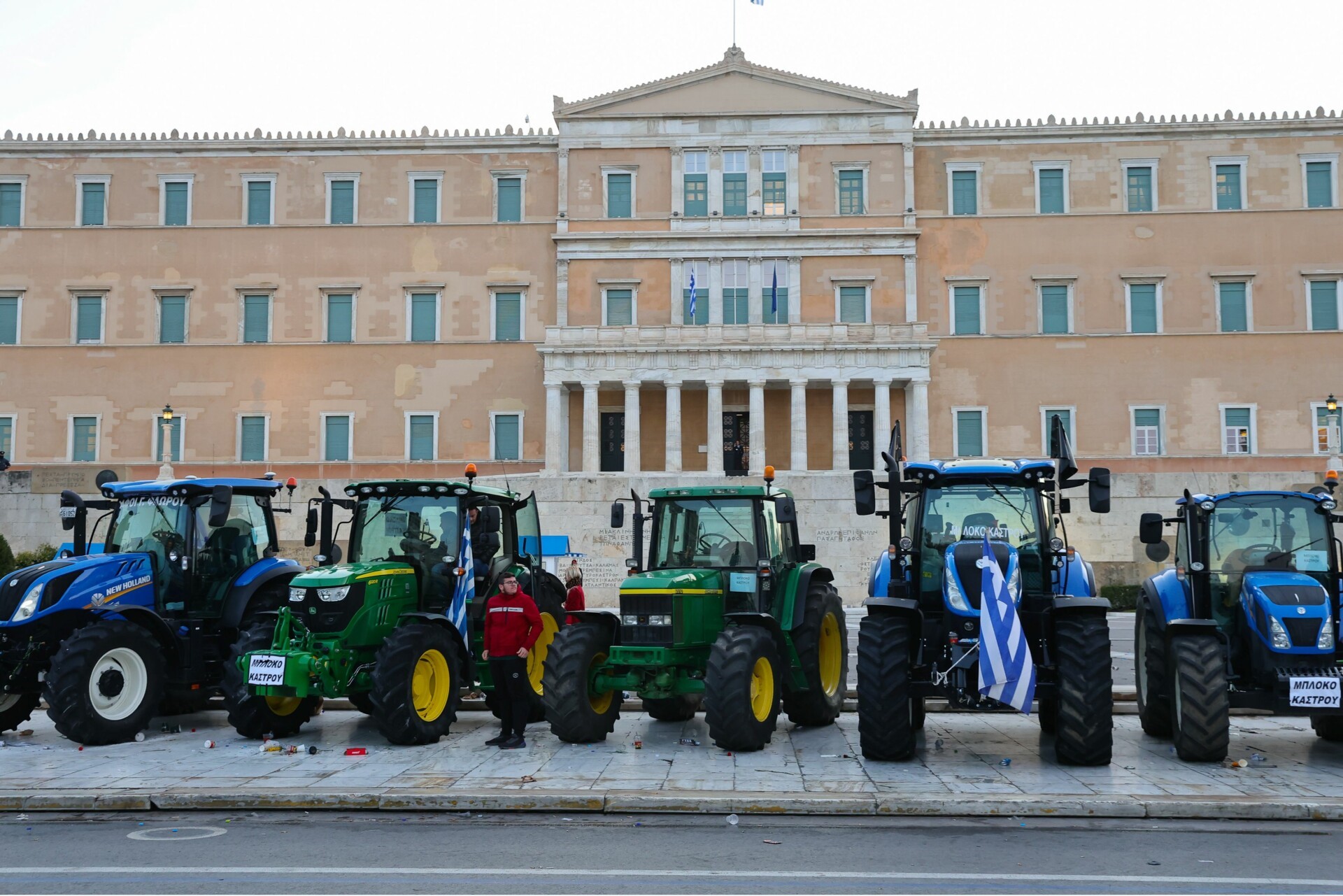 Στο Σύνταγμα την Παρασκευή οι Θεσσαλοί αγρότες