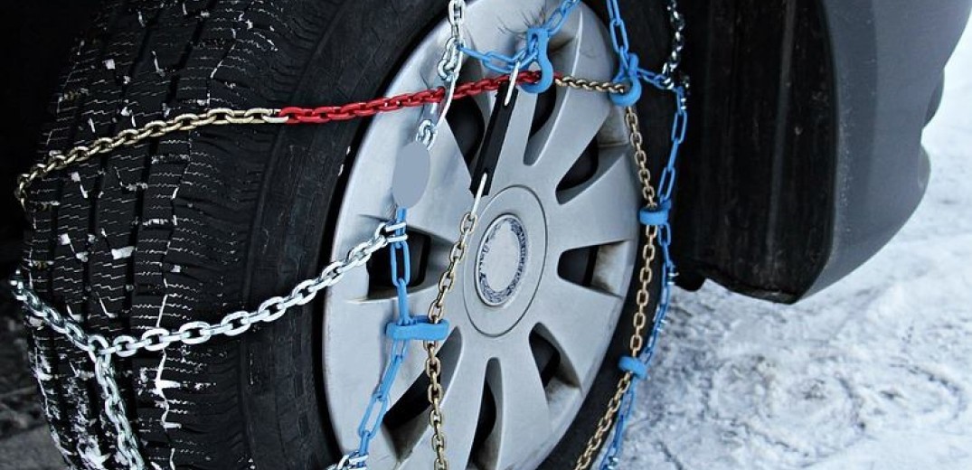 Υποχρεωτικός ο εφοδιασμός των οχημάτων με αλυσίδες