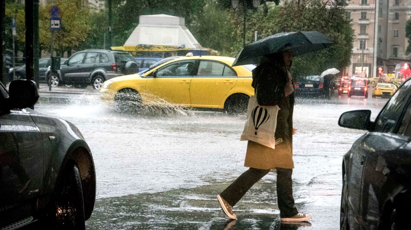 Διπλό κύμα κακοκαιρίας με πτώση της θερμοκρασίας