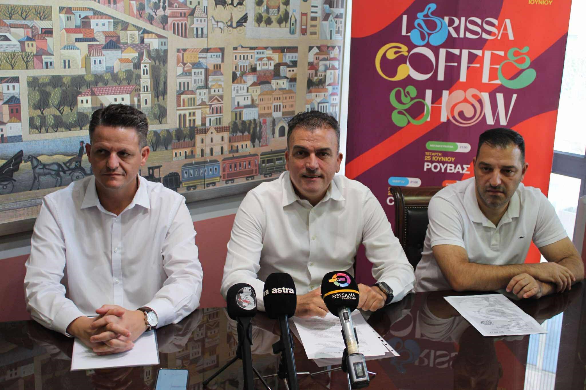 Με Σάκη Ρουβά το 2ο Coffee Show στη Λάρισα