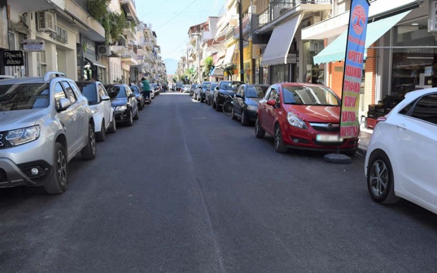 Ελεγχόμενη στάθμευση στο κέντρο της πόλης
