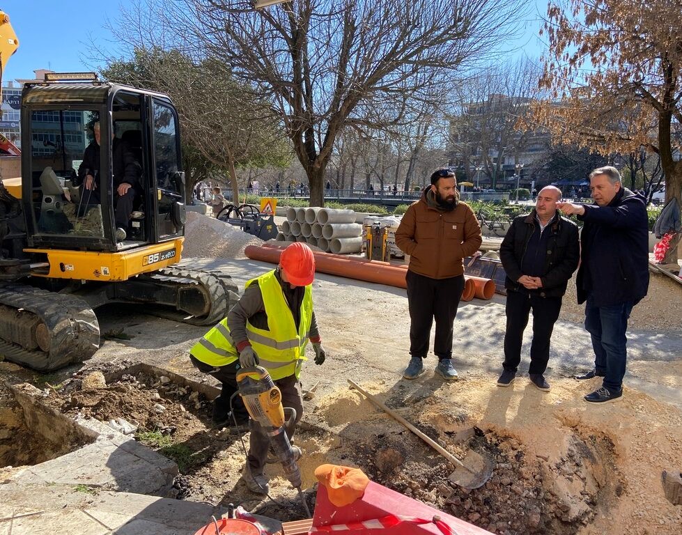 Αντιπλημμυρικά έργα της ΔΕΥΑΤ για τα όμβρια ύδατα 