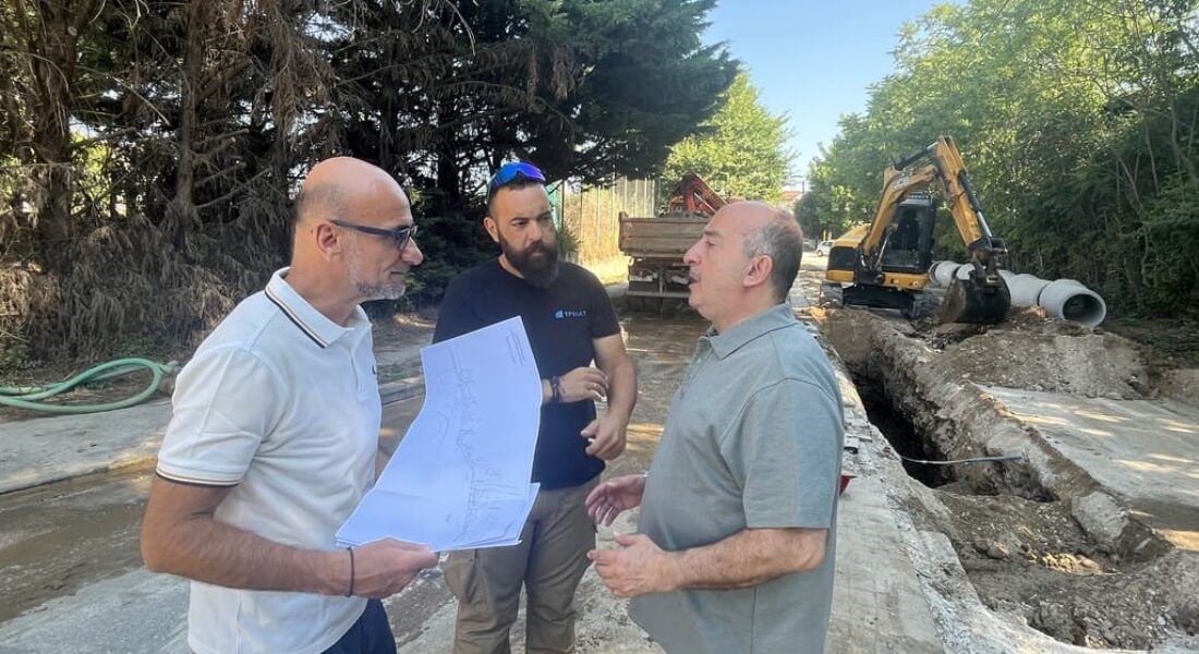 Ένα ακόμα αντιπλημμυρικό από τη ΔΕΥΑ Τρικάλων