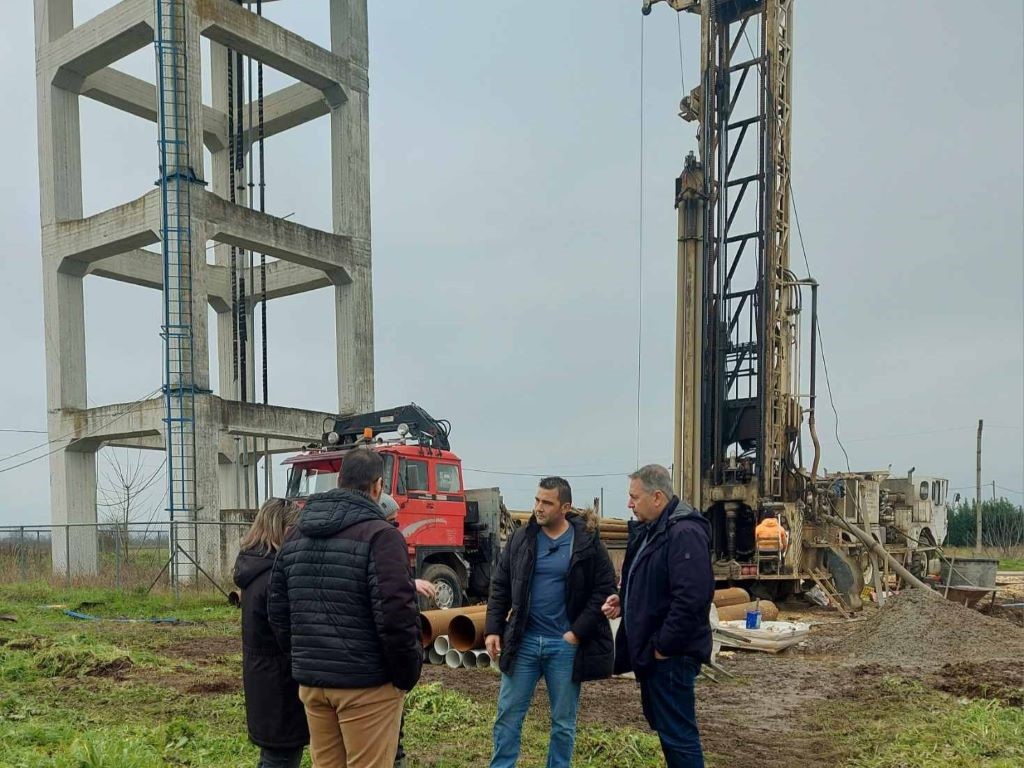 Σύντομα σε λειτουργία η νέα γεώτρηση στη Ζηλευτή