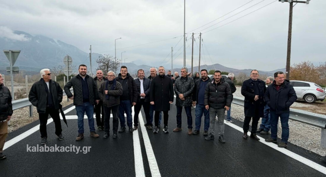 Στην κυκλοφορία η γέφυρα Διάβας μετά από 27 μήνες