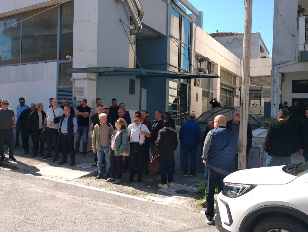 Διαμαρτυρία αγροτών για καθυστερήσεις στις αποζημιώσεις