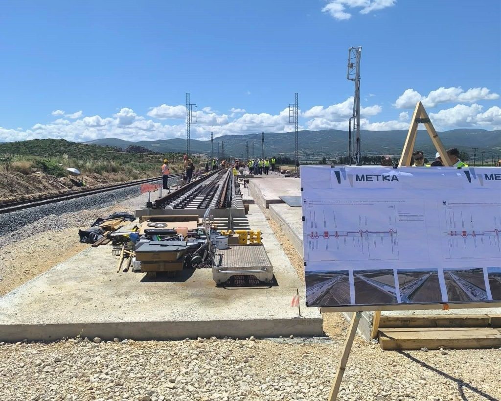 Αυτοψία Κυρανάκη στα έργα του σιδηροδρόμου