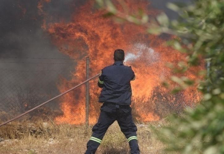 Κύπρος: Ανεξέλεγκτη μεγάλη πυρκαγιά στην Πάφο