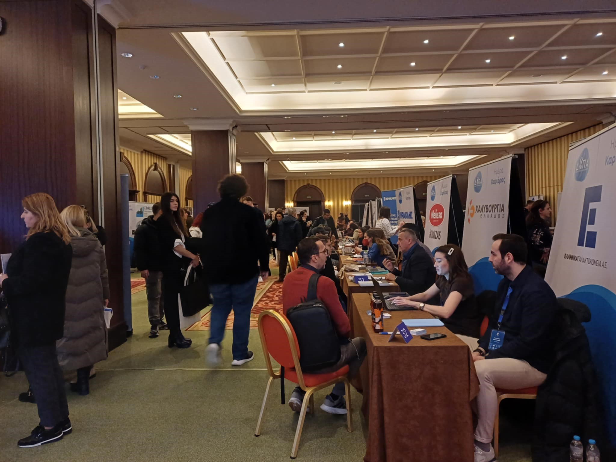 Aυξημένη προσέλευση στην 49η “Ημέρα Καριέρας” της ΔΥΠΑ 