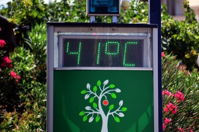 Ξεπέρασε τους 41 βαθμούς ο υδράργυρος