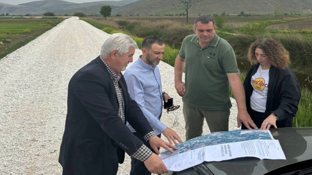 Αυτοψία στα έργα αποκατάστασης αναχωμάτων