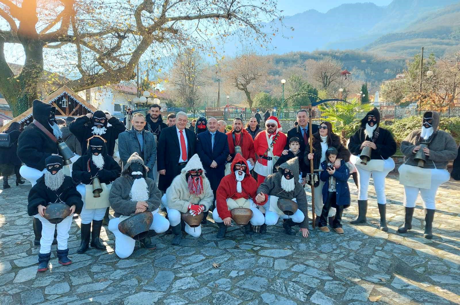 Πρωτοχρονιά με παράδοση στο Γοργογύρι Tρικάλων 