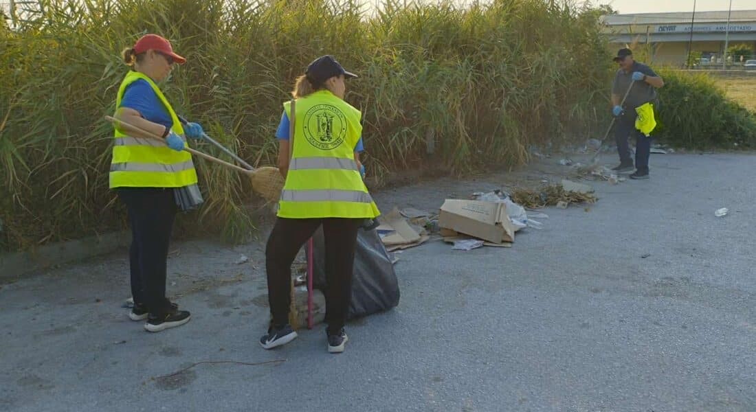 Στοχευμένη καθαριότητα απο τον Δήμο Τρικκαίων