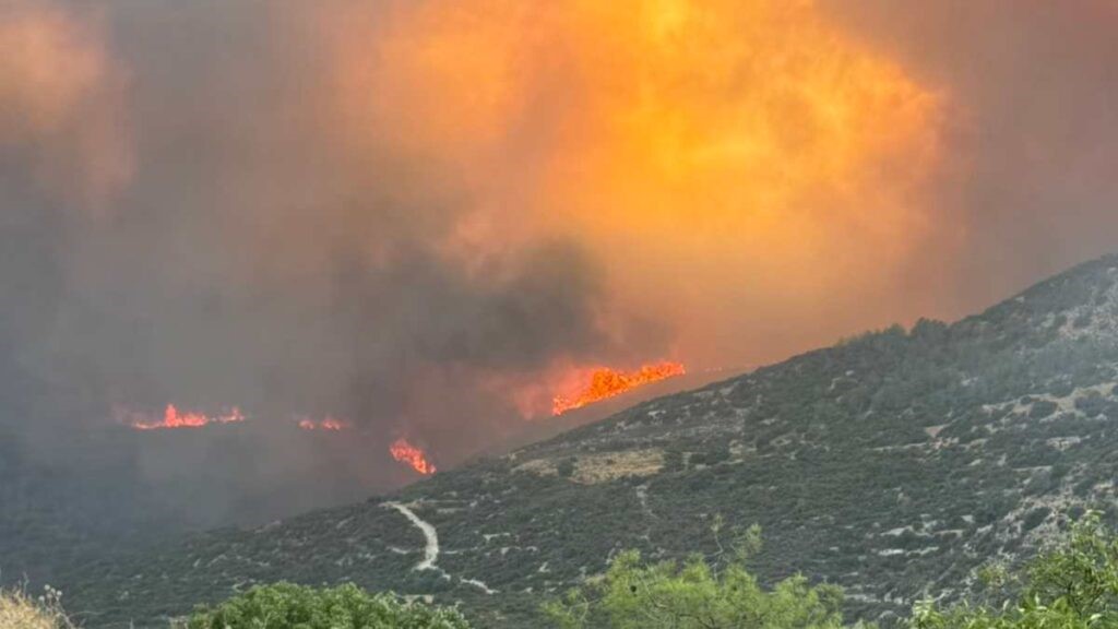 Πύρινος εφιάλτης στην Κύπρο