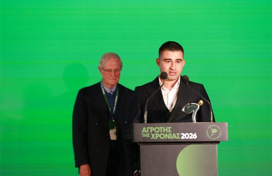 Ο Λαρισαίος Κωνσταντίνος Κωστούλης Αγρότης της Χρονιάς