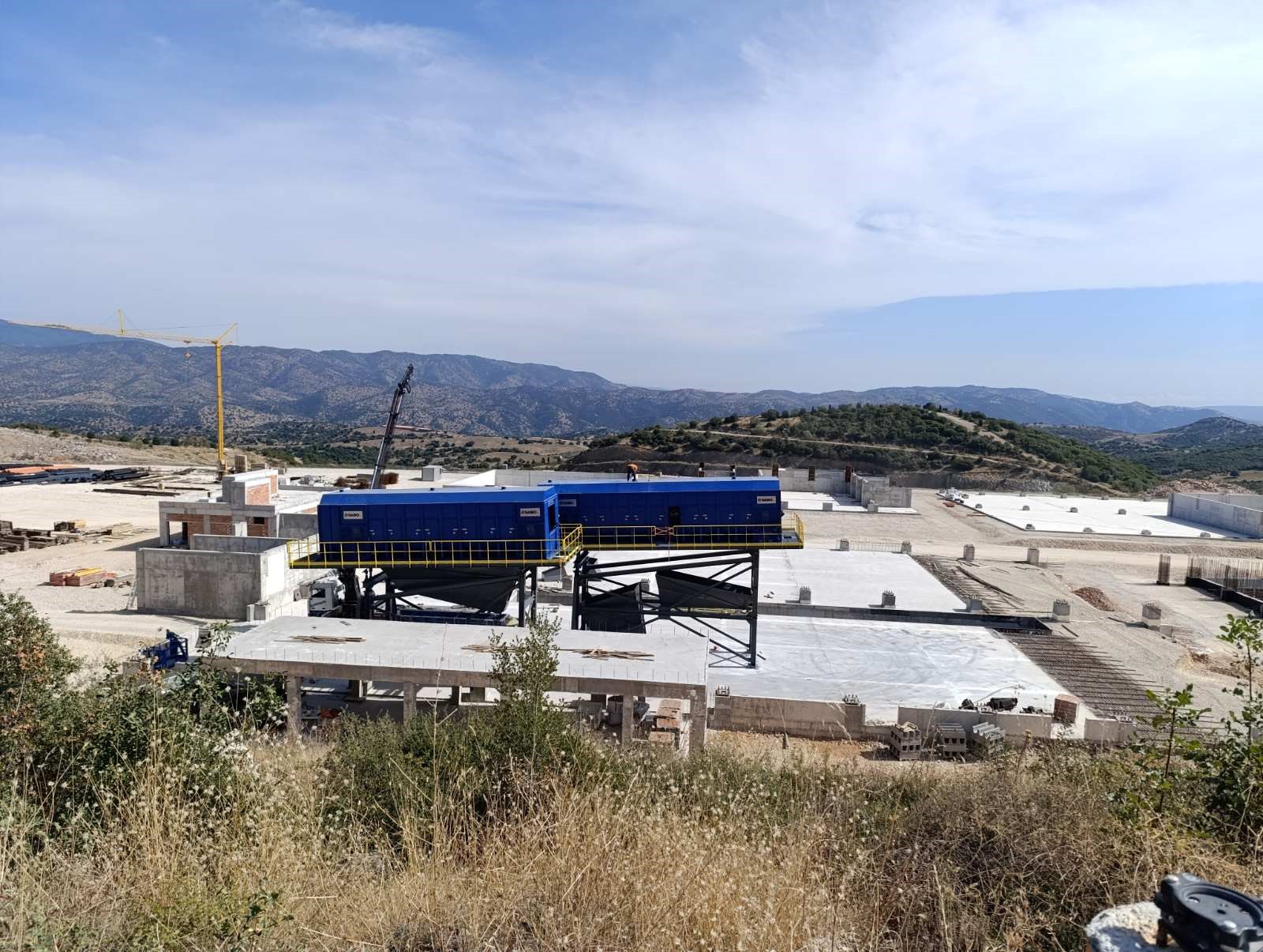 Προχωρά η κατασκευή Μονάδας Επεξεργασίας Απορριμμάτων