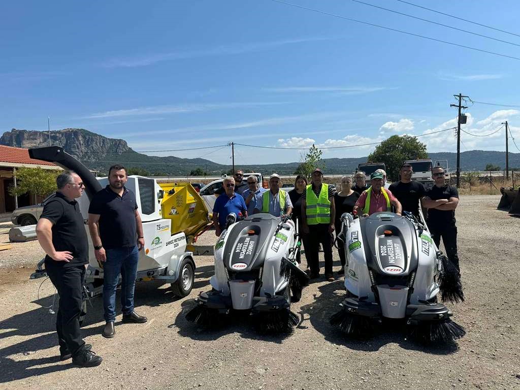 Συνεχίζεται η ανανέωση του στόλου καθαριότητας