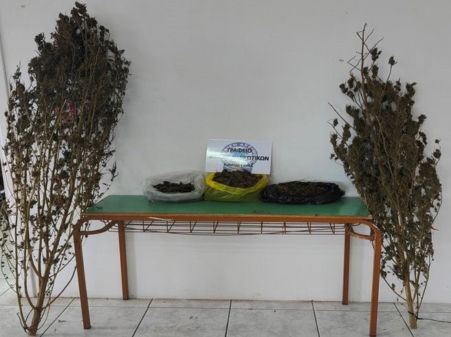 Συνελήφθη με ποσότητες κάνναβης στο σπίτι του