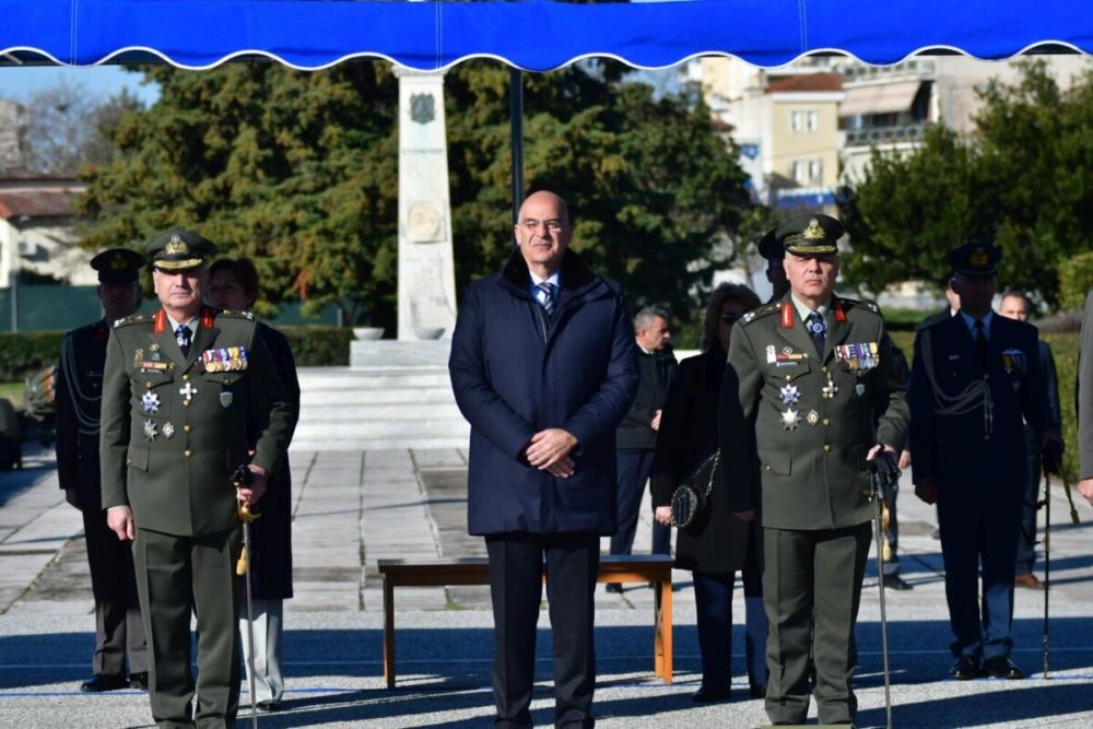 Με τον Νίκο Δένδια έγινε η αλλαγή διοίκησης στην 1η Στρατιά