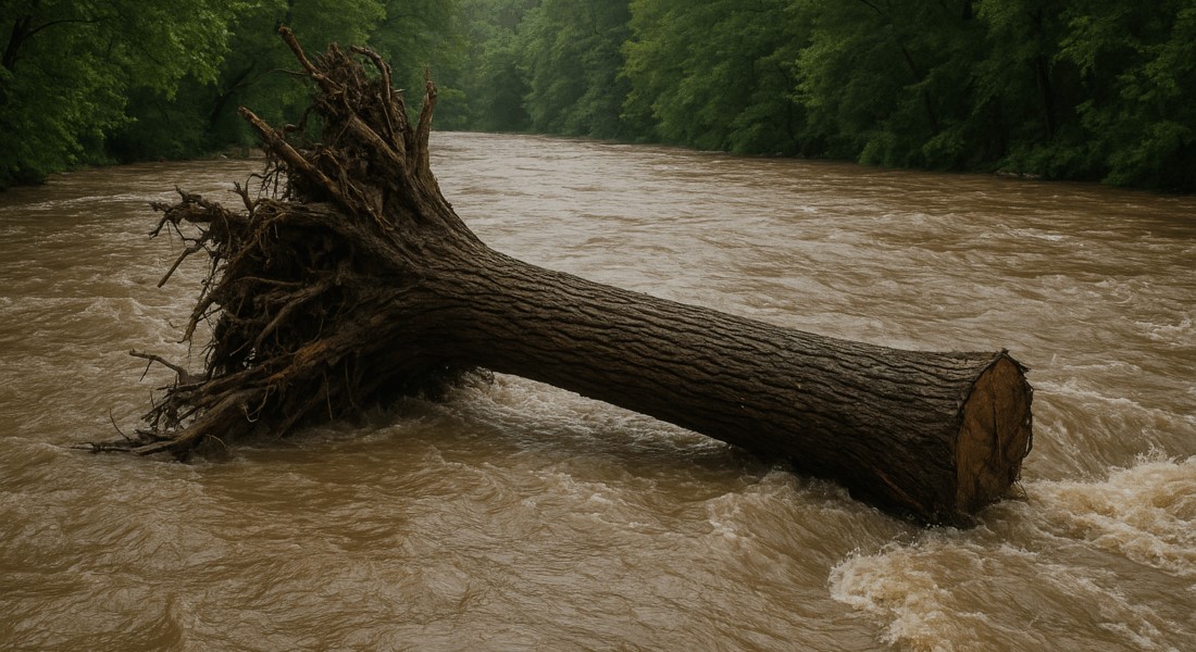 Ξεριζώνονται από τις πλημμύρες και φράζουν τα ρέματα