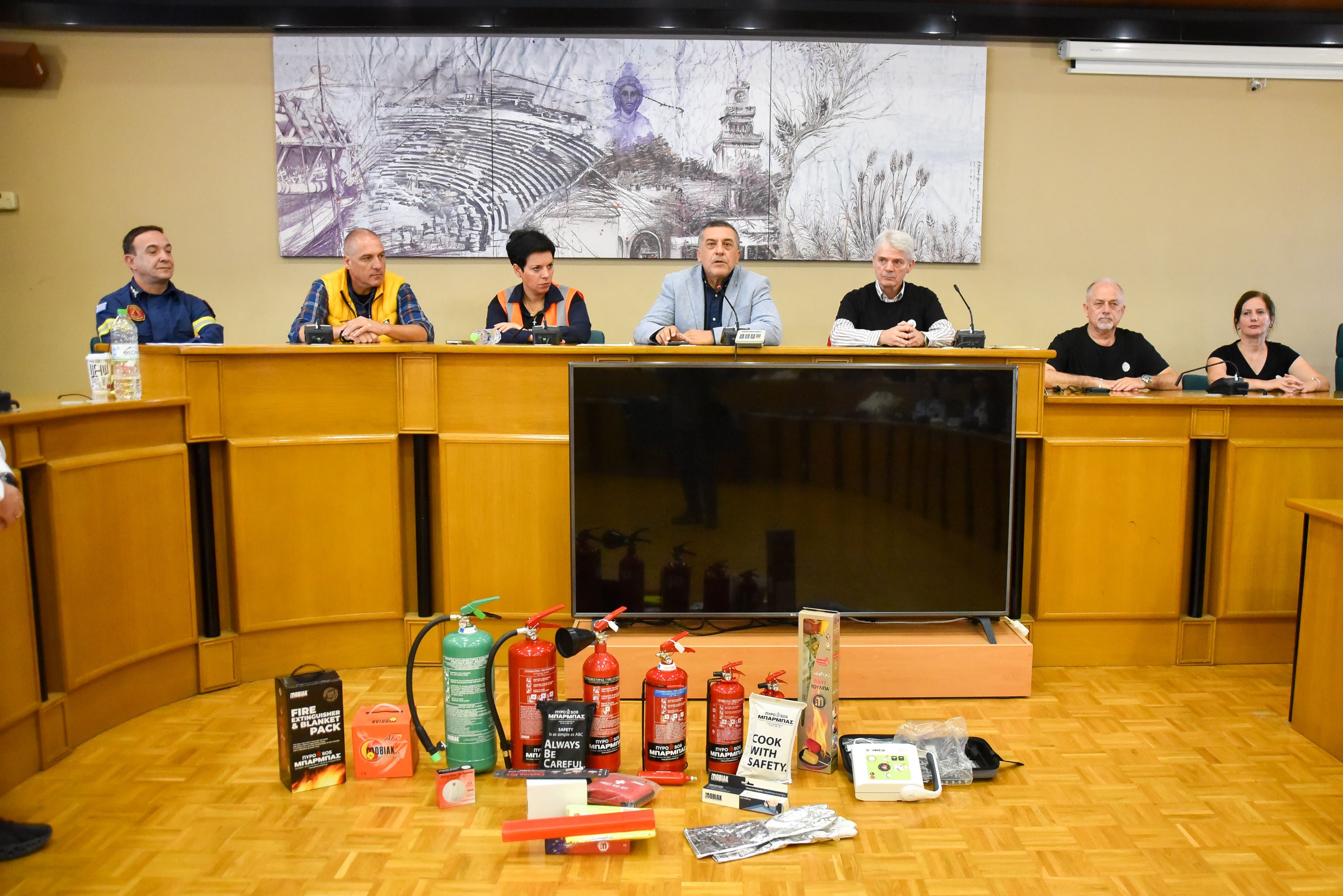 "Θωρακίζεται" με γνώσεις πυρασφάλειας 