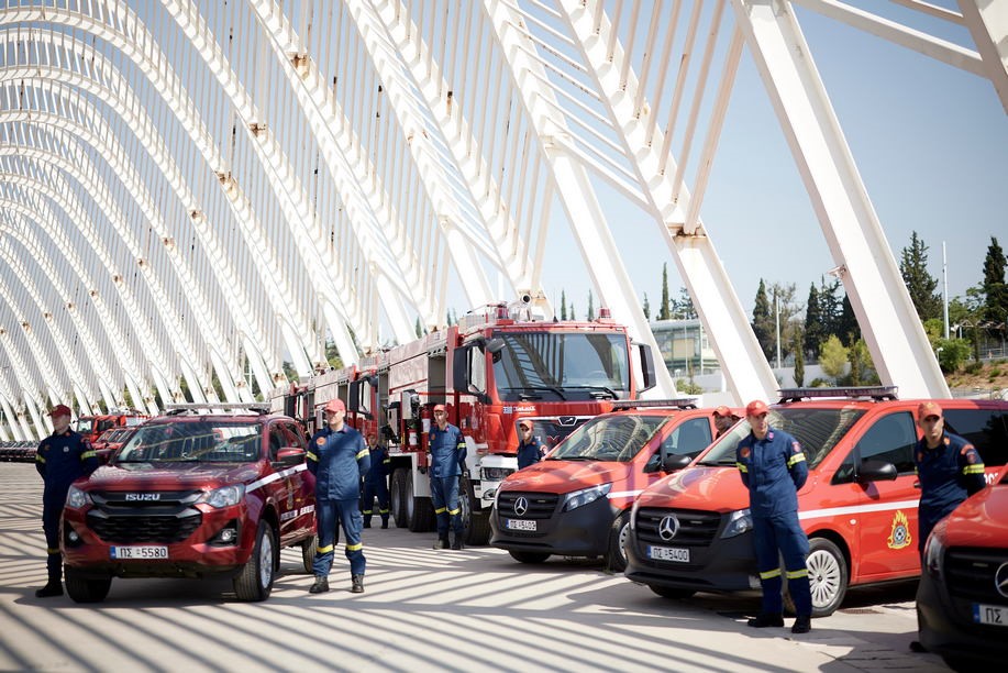 17 νέα σύγχρονα οχήματα στις Πυροσβεστικές Υπηρεσίες
