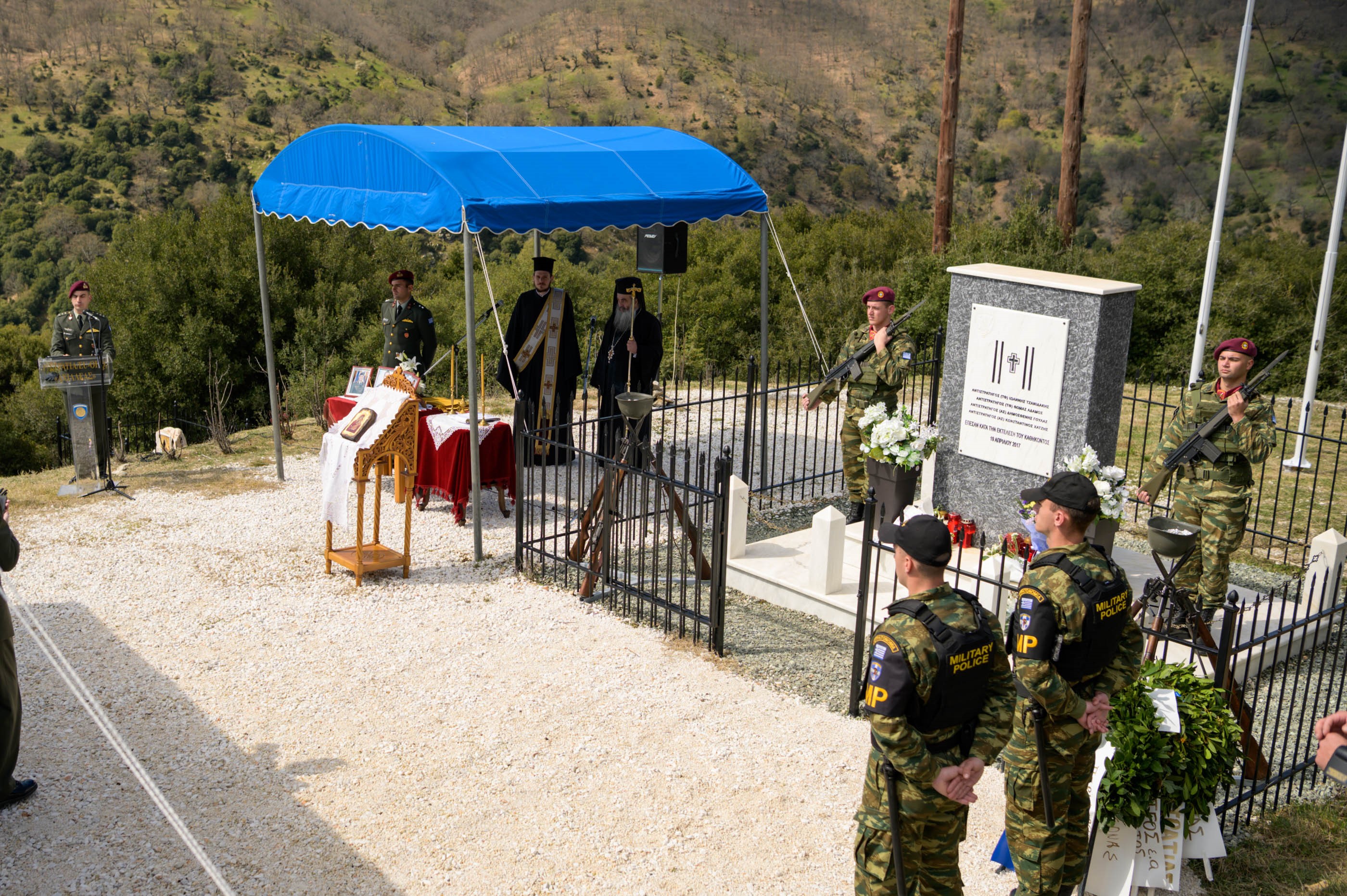 Τίμησε τη μνήμη των πεσόντων στρατιωτικών στο Σαραντάπορο