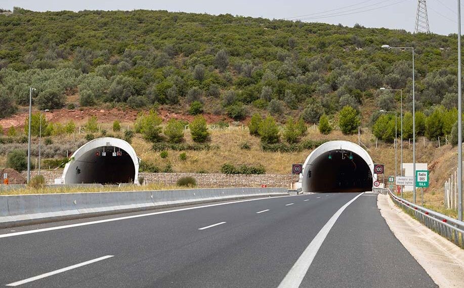 Κλείνουν οι σήραγγες από 2 έως 6 Νοεμβρίου λόγω εργασιών
