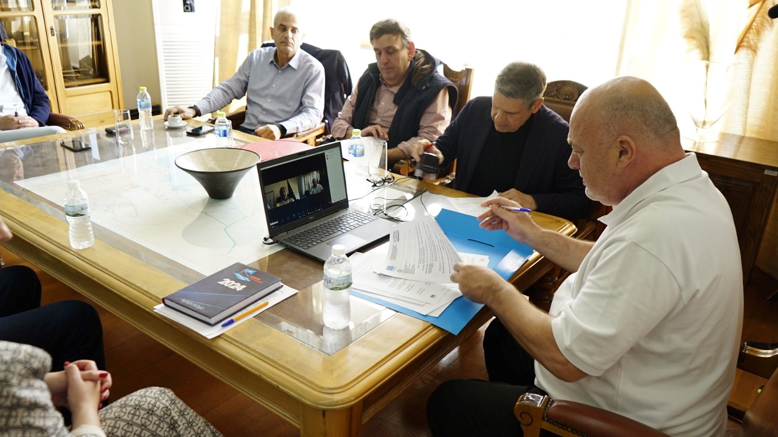 Υπογραφές για τη Μονάδα Επεξεργασίας Απορριμμάτων