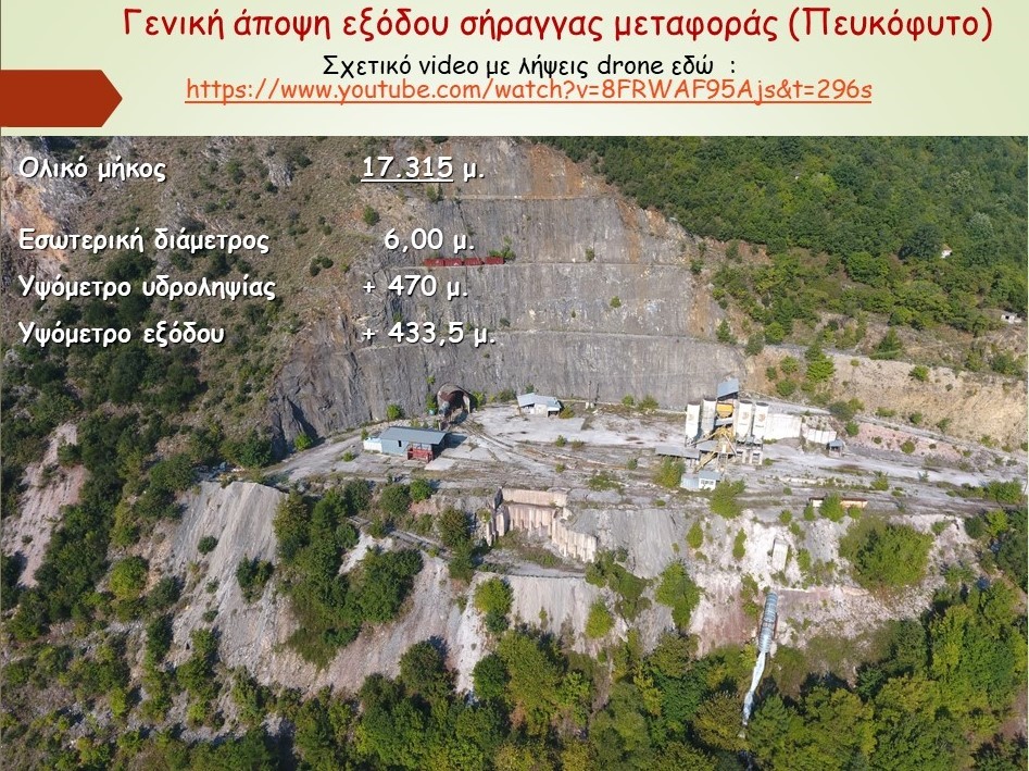 Ζητά την επαναδημοπράτηση της σήραγγας Αχελώου