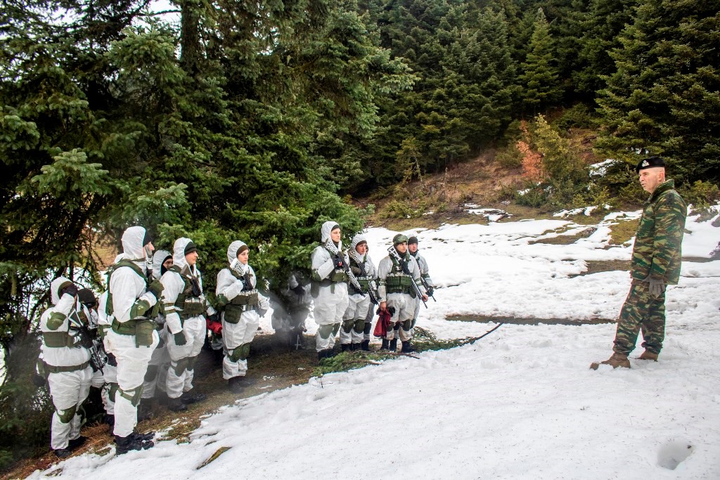 Στη χειμερινή εκπαίδευση της ΣΜΥ ο Αρχηγός ΓΕΣ