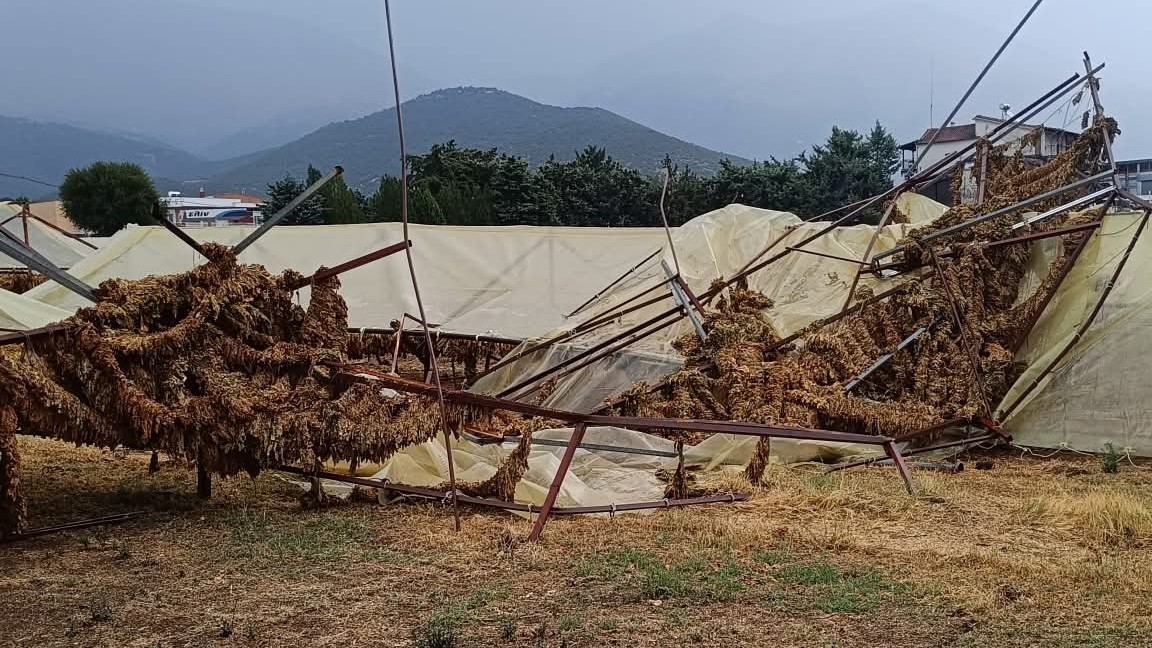 Σοβαρές ζημιές προκάλεσε το μπουρίνι