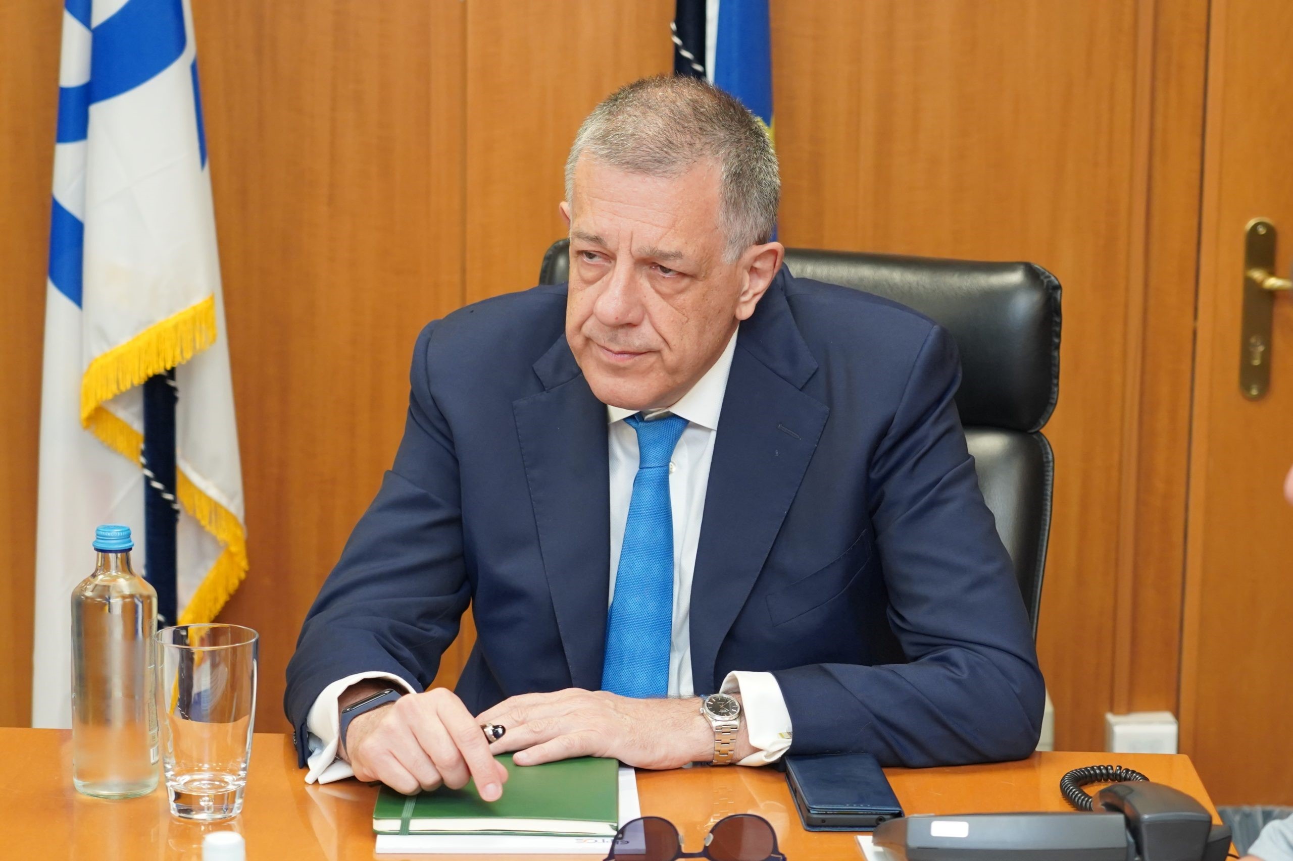 Στη Λάρισα ο υφυπουργός Υποδομών Νίκος Ταχιάος