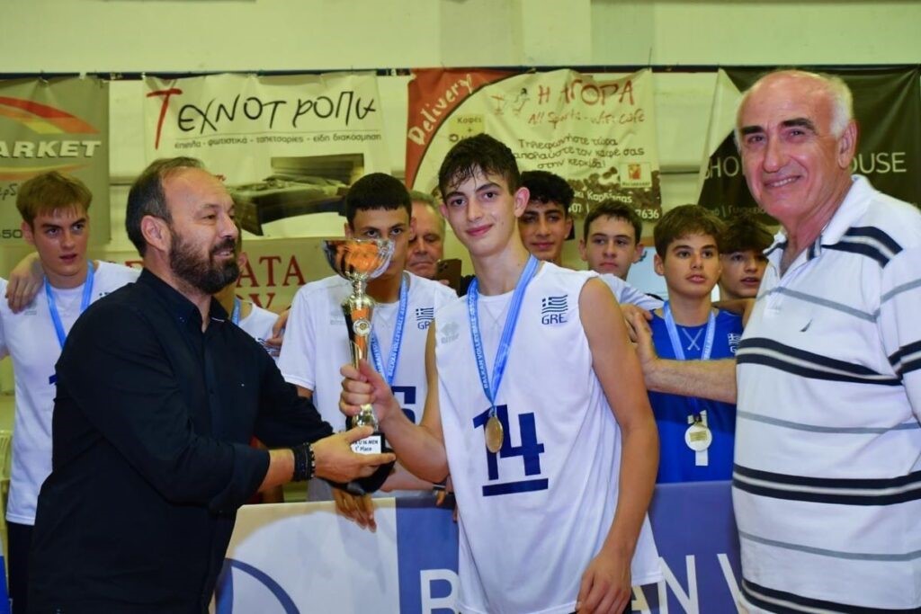 Η Εθνική Παμπαίδων βόλεϊ κατέκτησε το Βαλκανικό πρωτάθλημα