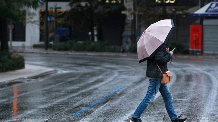 "Έρχονται" ισχυρές βροχές και καταιγίδες