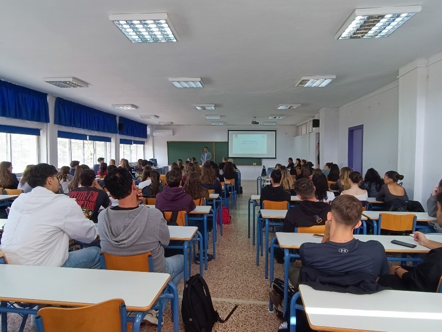 Υποδέχθηκε τους πρωτοετείς φοιτητές