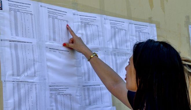 Ανακοινώθηκαν τα αποτελέσματα στο results.it.minedu