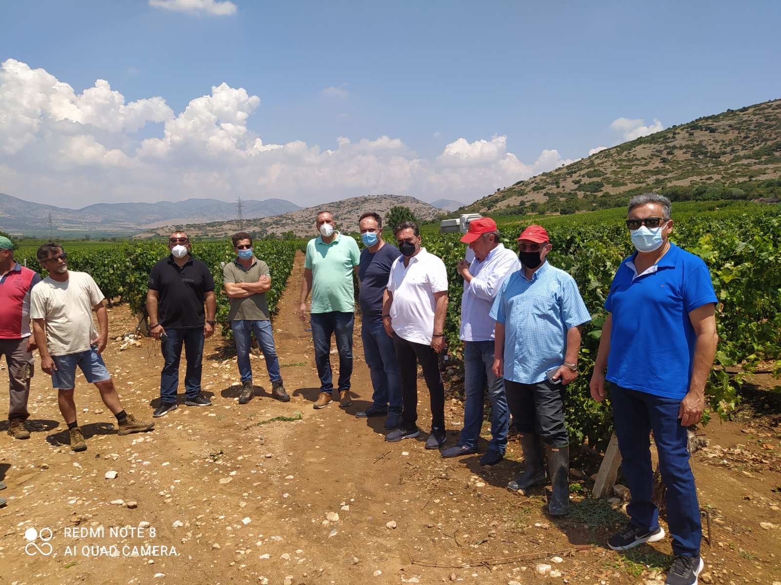 Κλιμάκιο του ΕΛΓΑ στο Δαμάσι Tυρνάβου