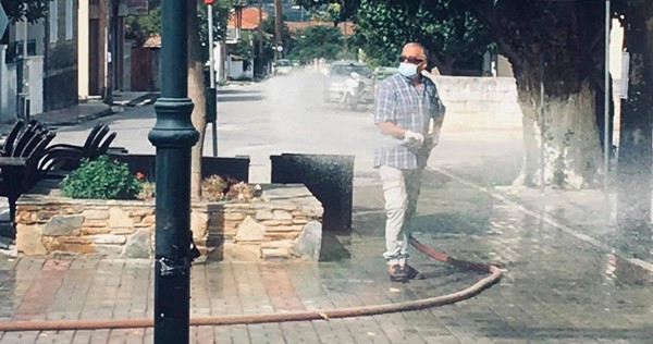 Απολύμανση όλων των κοινόχρηστων χώρων