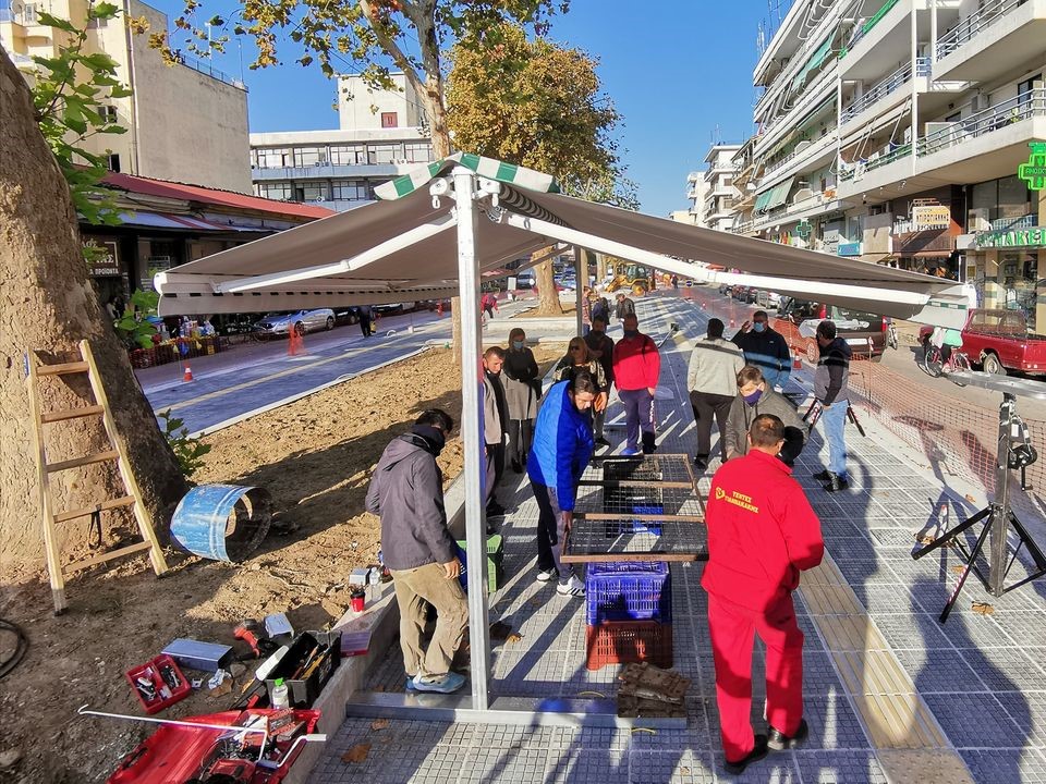 Ετοιμάζεται η νέα αναβαθμισμένη λαϊκή αγορά 