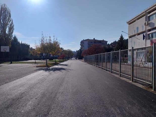 Εργα οδοποιίας σε σχολικές μονάδες
