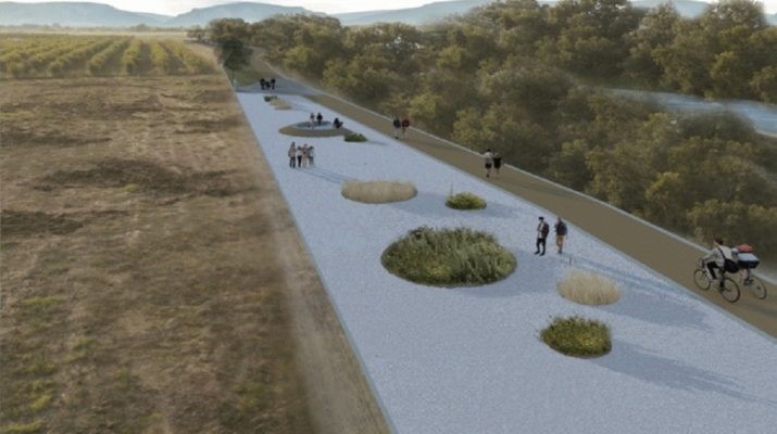 Νέα παραποτάμια πάρκα στη Λάρισα