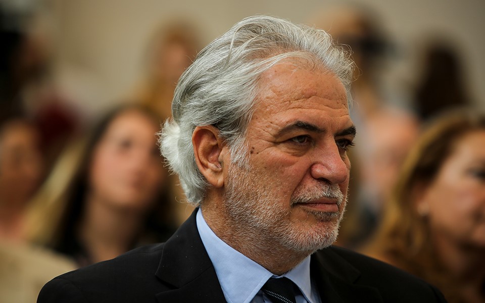 Ο Χρήστος Στυλιανίδης στο υπουργείο Πολιτικής Προστασίας